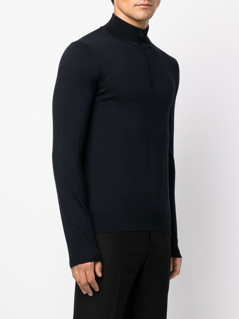 roll-neck virgin wool jumper 3