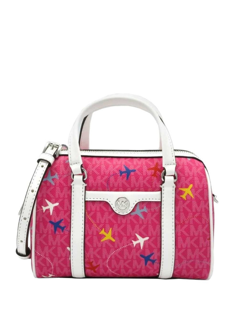 airplane-print tote bag 1