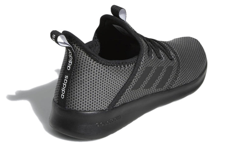 (WMNS) adidas neo Cloudfoam Pure 'Black Gray' B42178 - 4