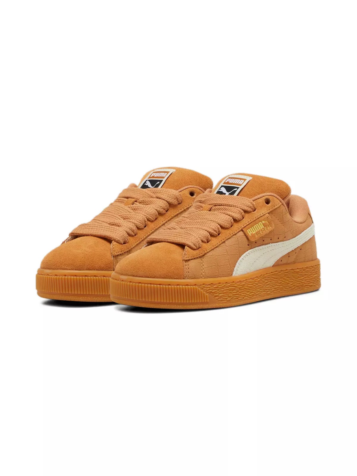 PUMA Suede XL Elevated "Caramel Latte/Gum" Women's Shoe - 3