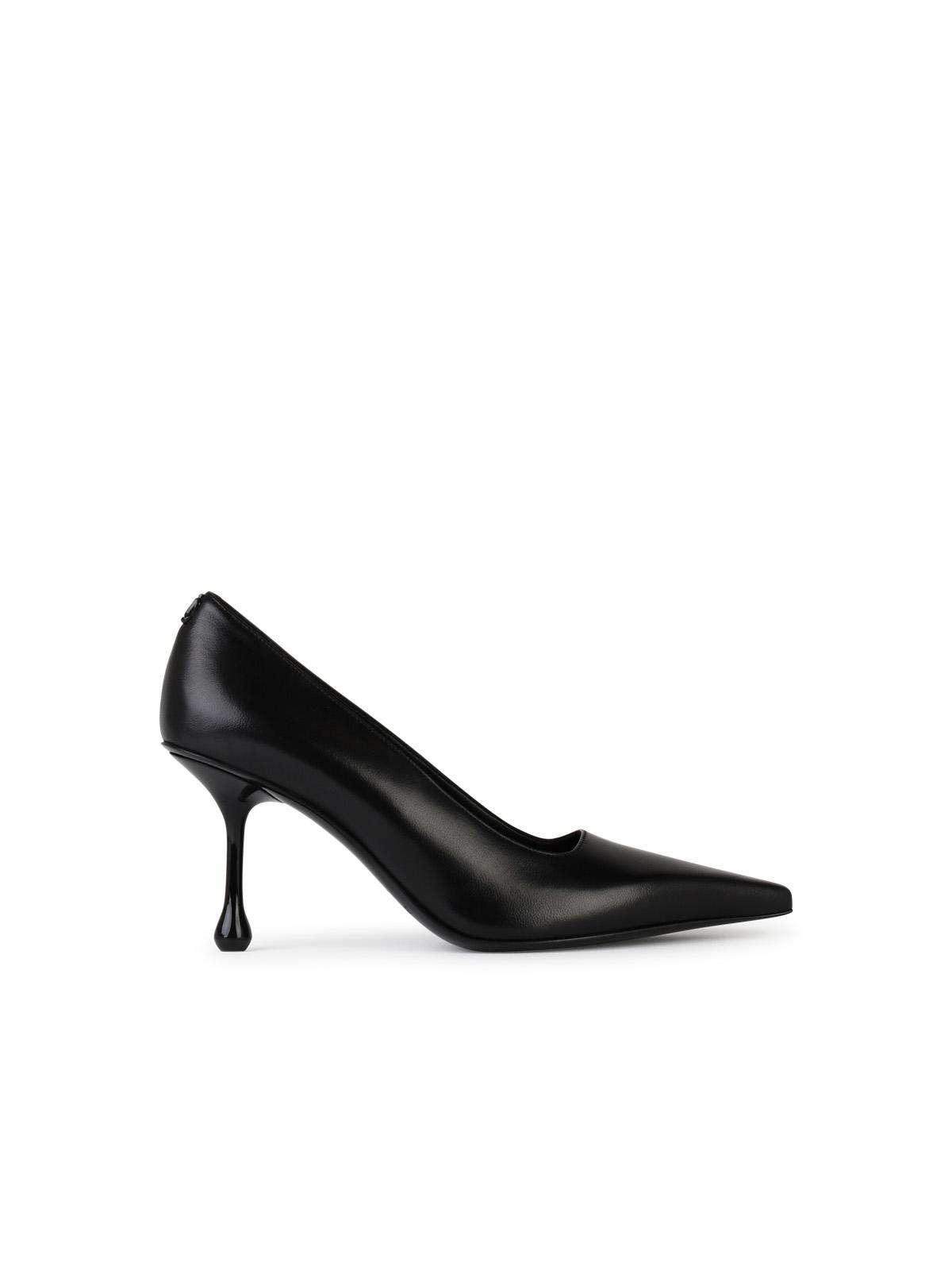 Jimmy Choo 'Ixia' Black Leather Pumps Woman - 1