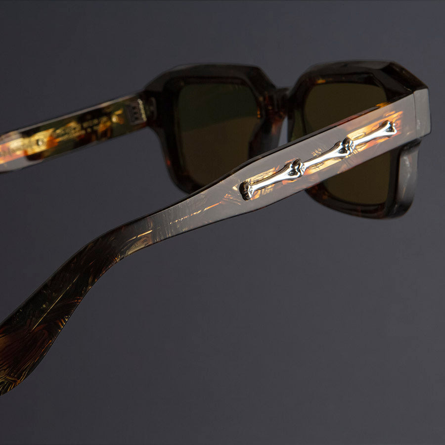 THE GREAT FROG BONES LINK RECTANGLE SUNGLASSES - 4