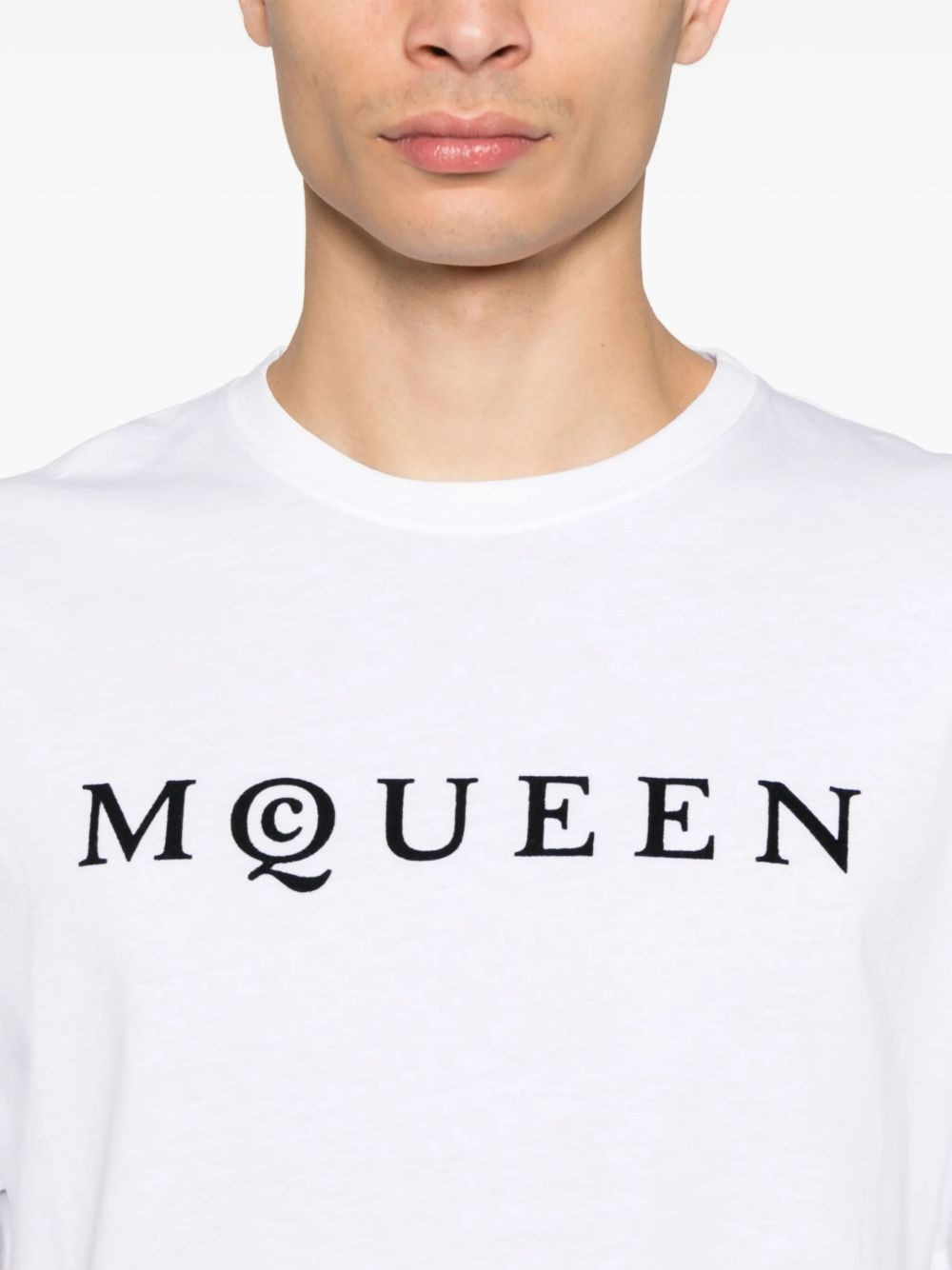 Alexander Mcqueen Men T-Shirt With Logo - 6