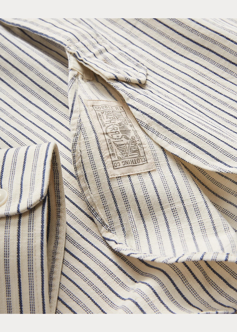 Striped Twill Workshirt 3