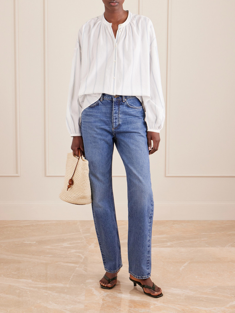 SKALL Cilla Striped Organic Cotton Shirt outlook