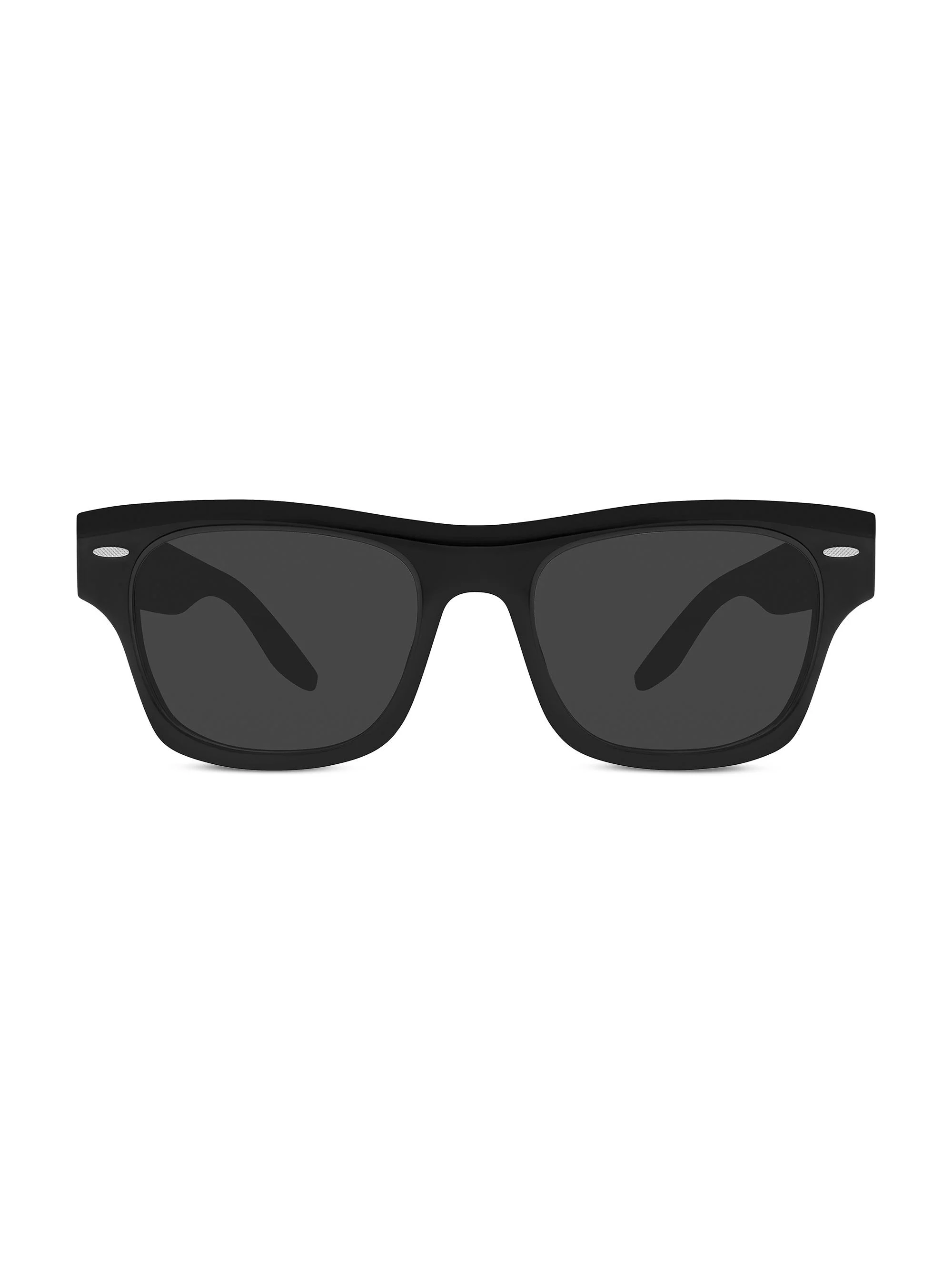 Men's Blackwell 53MM Rectangle Sunglasses - Black - 1