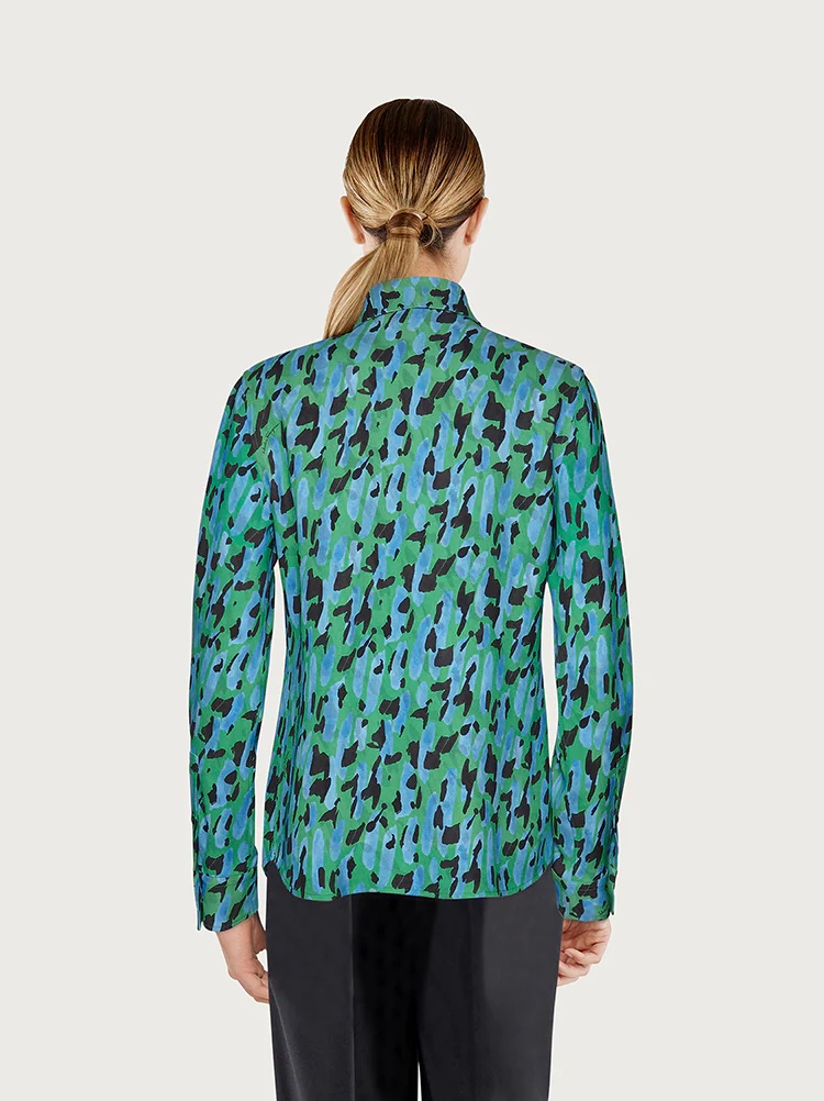 CAMOUFLAGE PRINT SHIRT - 4