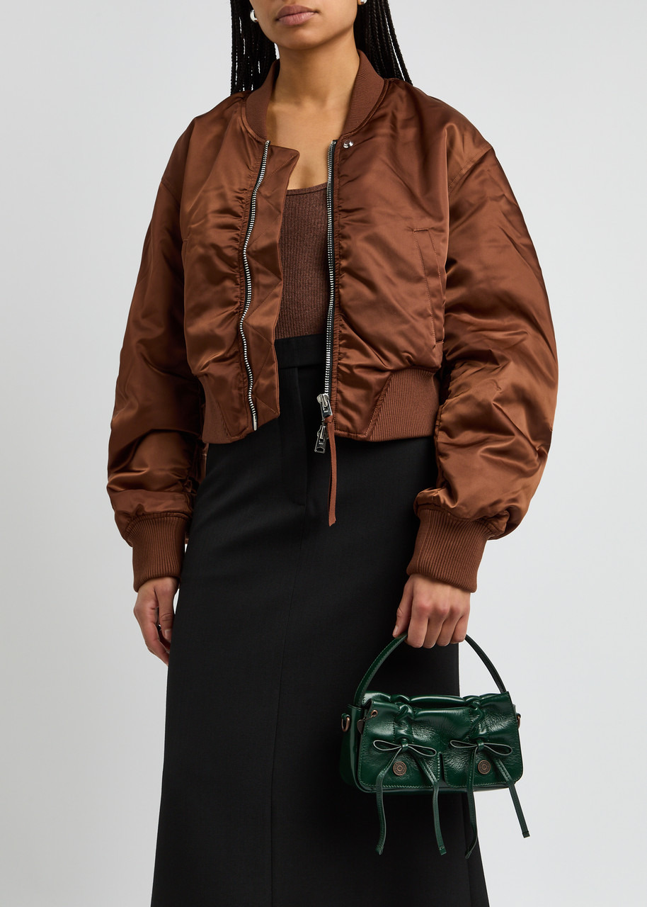 Acne Studios Mini Multipocket Leather top Handle bag - 6