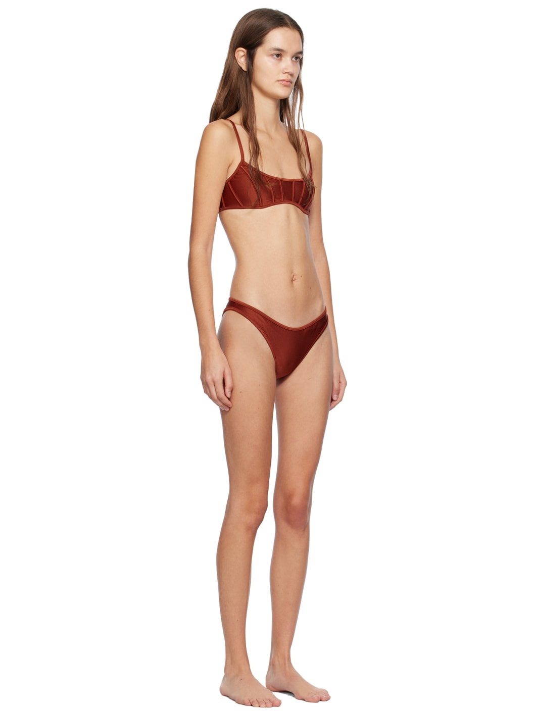 Brown Alight Bikini - 2