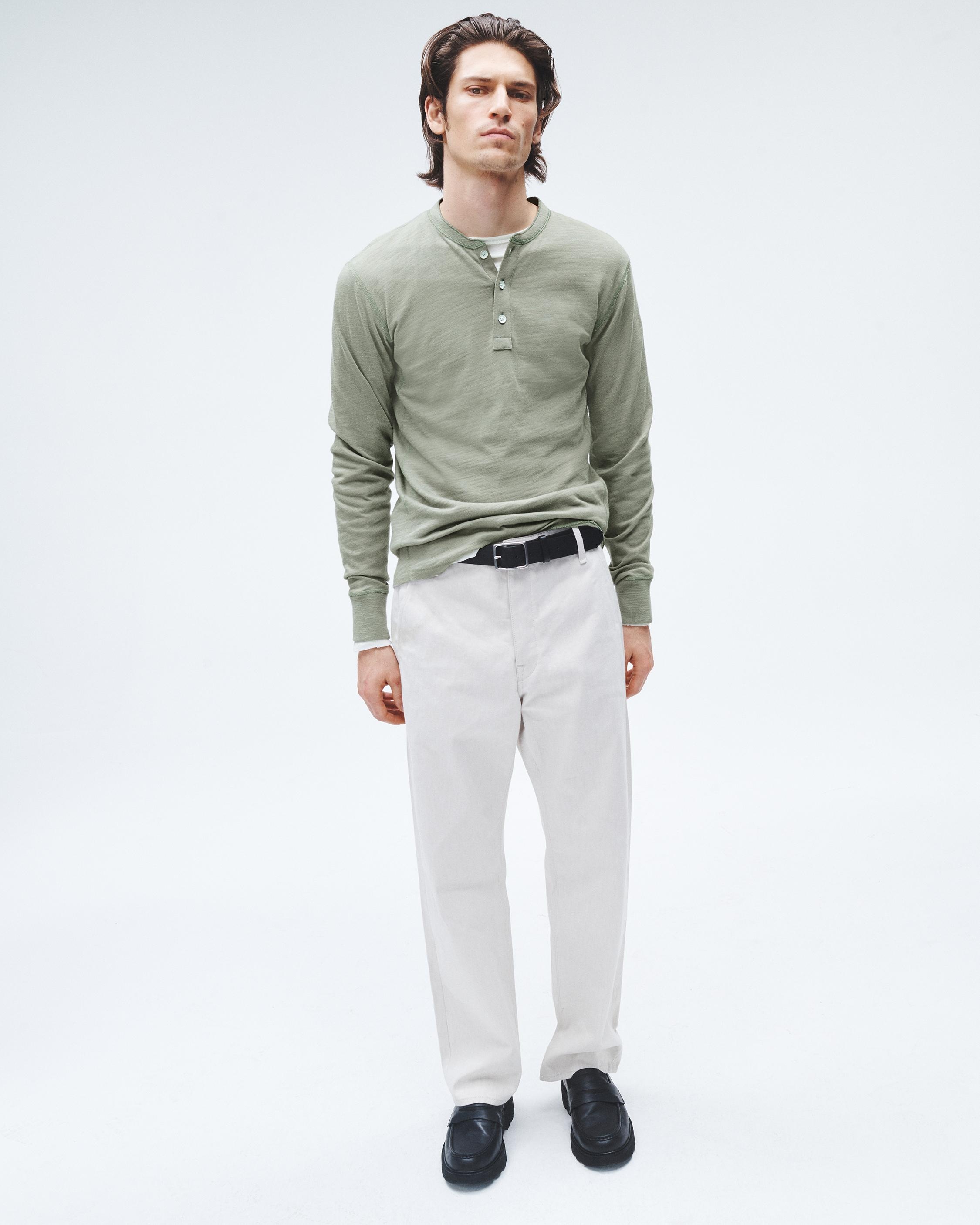 Classic Flame Henley
Organic Cotton T-Shirt - 2