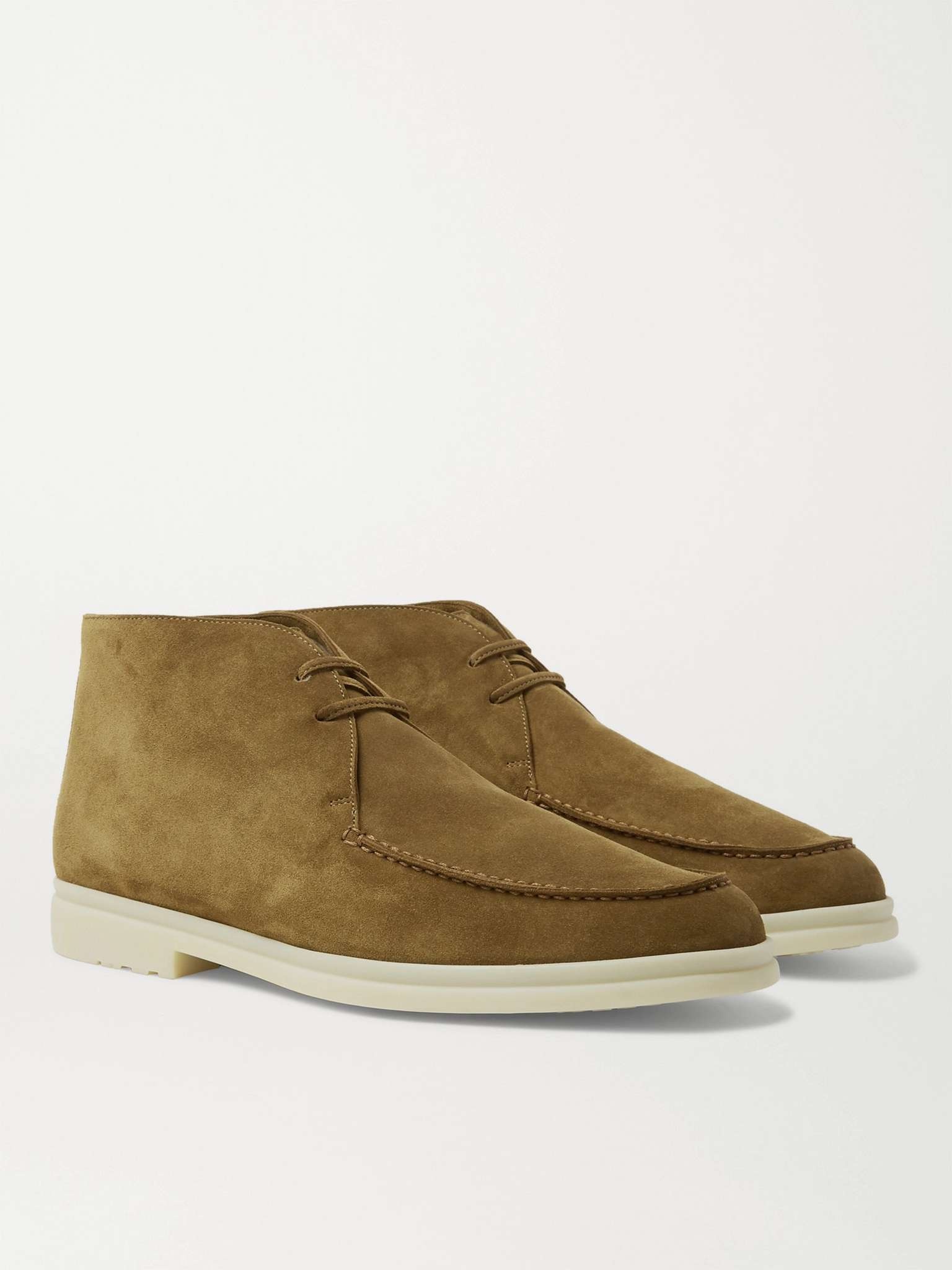 Walk and Walk Cashmere-Lined Suede Boots - 4