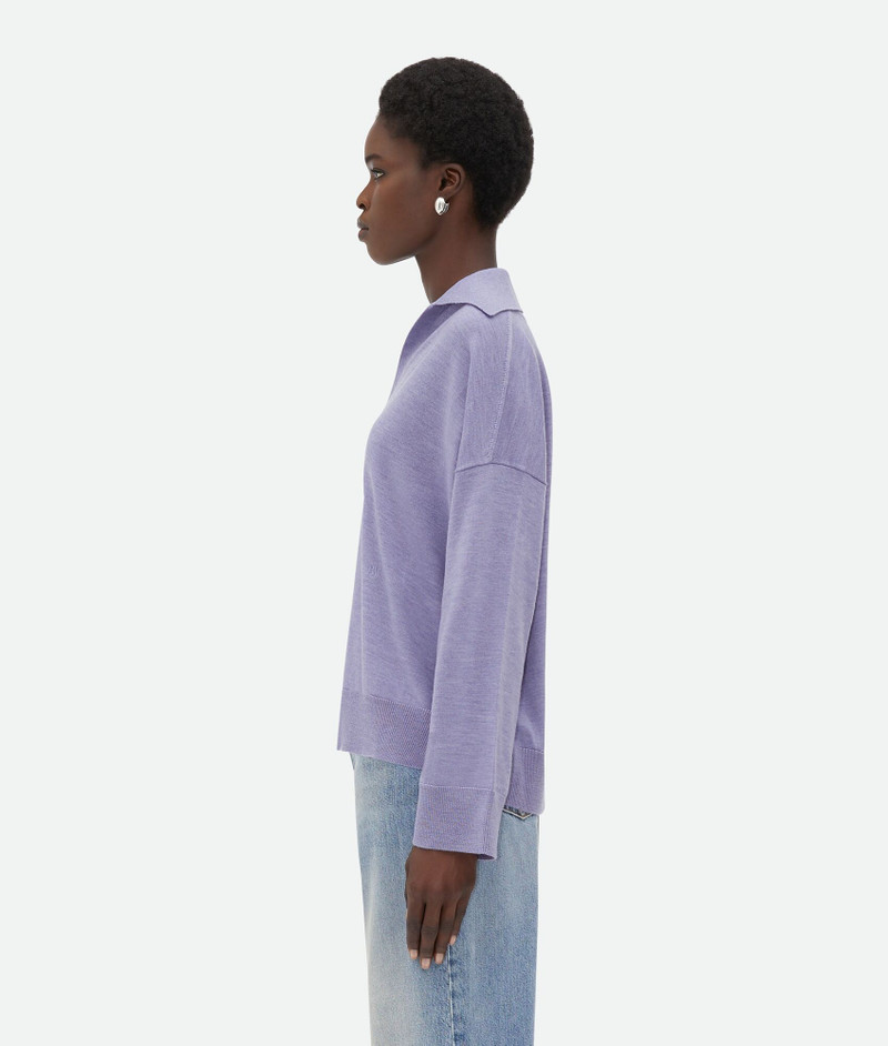 Bottega Veneta Light Wool Polo outlook
