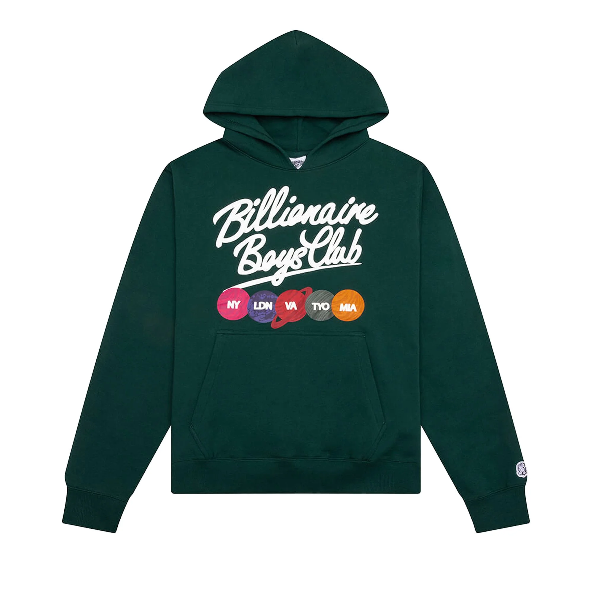Billionaire Boys Club Script Hoodie 'Rain Forest' - 1