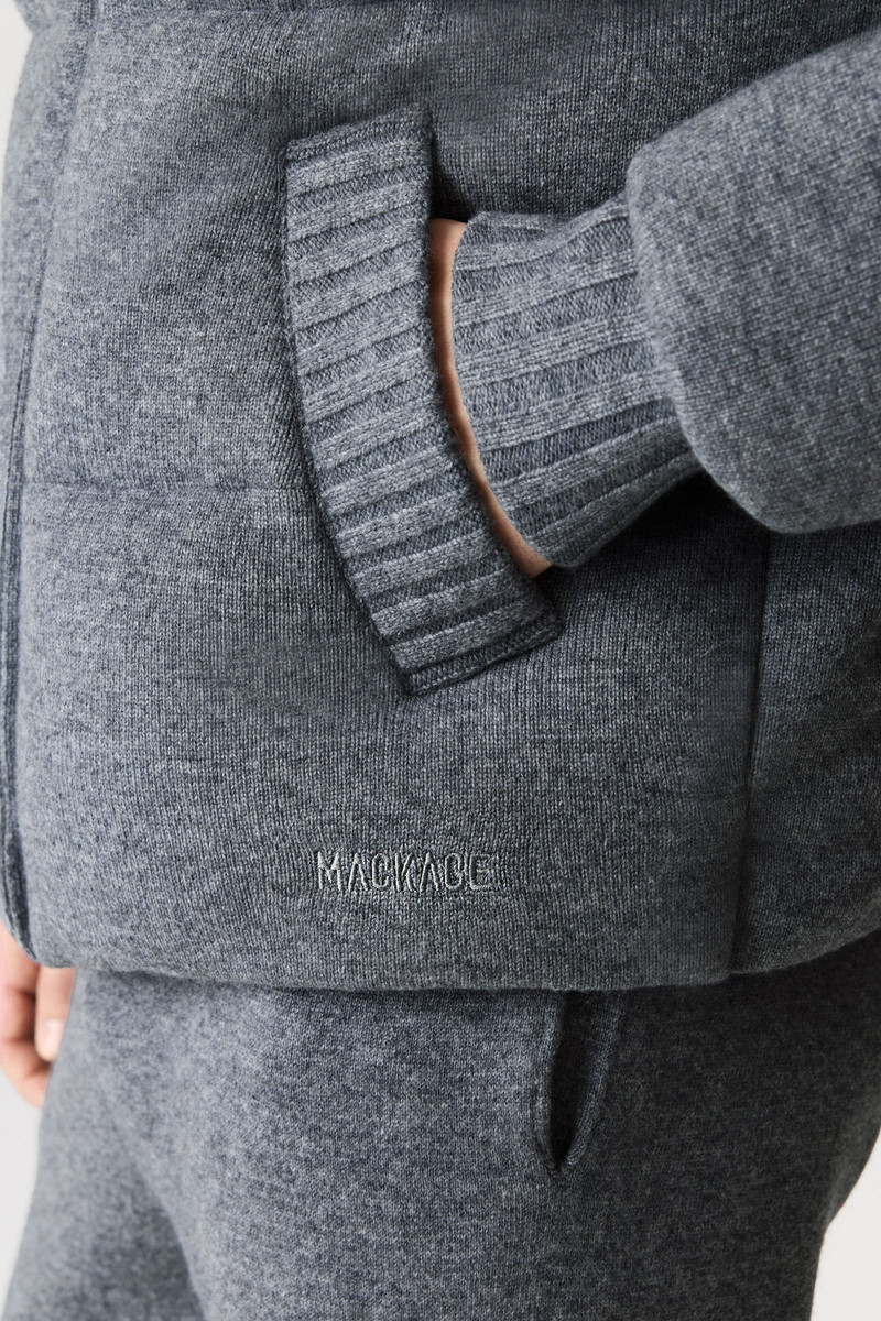 GRIFFEN Cashmere-Blend Down Jacket with Removable Hood 6