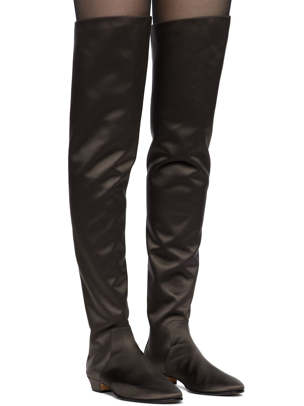 Brown Hereditas 25 Tall Boots - 4