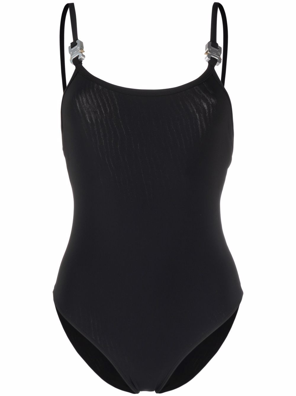 buckle-detail open-back swimsuit - 1