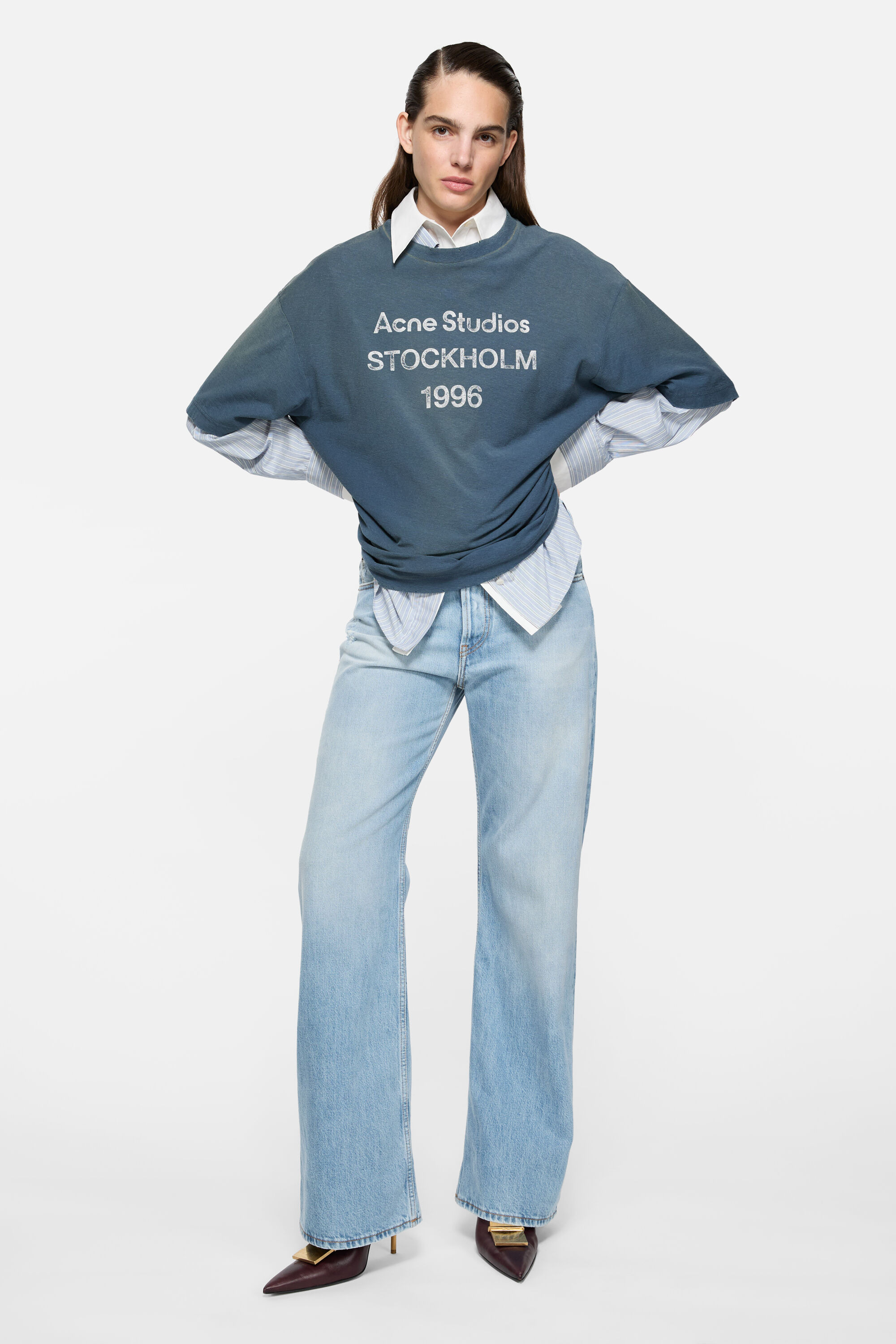 Loose fit jeans - 2021F - Light blue - 2