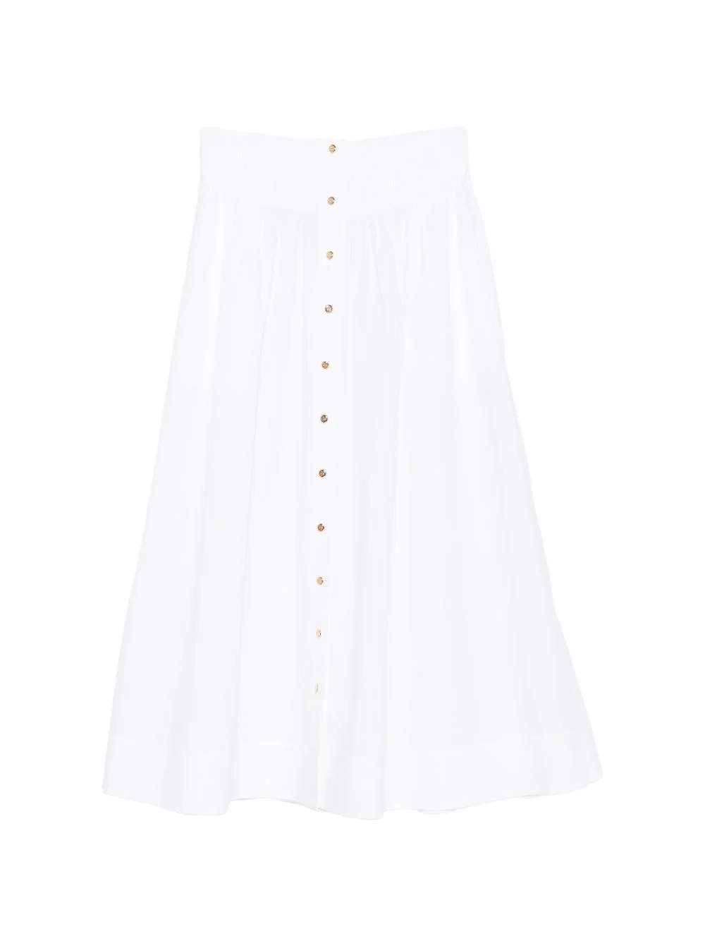 Romy smocked-waist skirt - 1