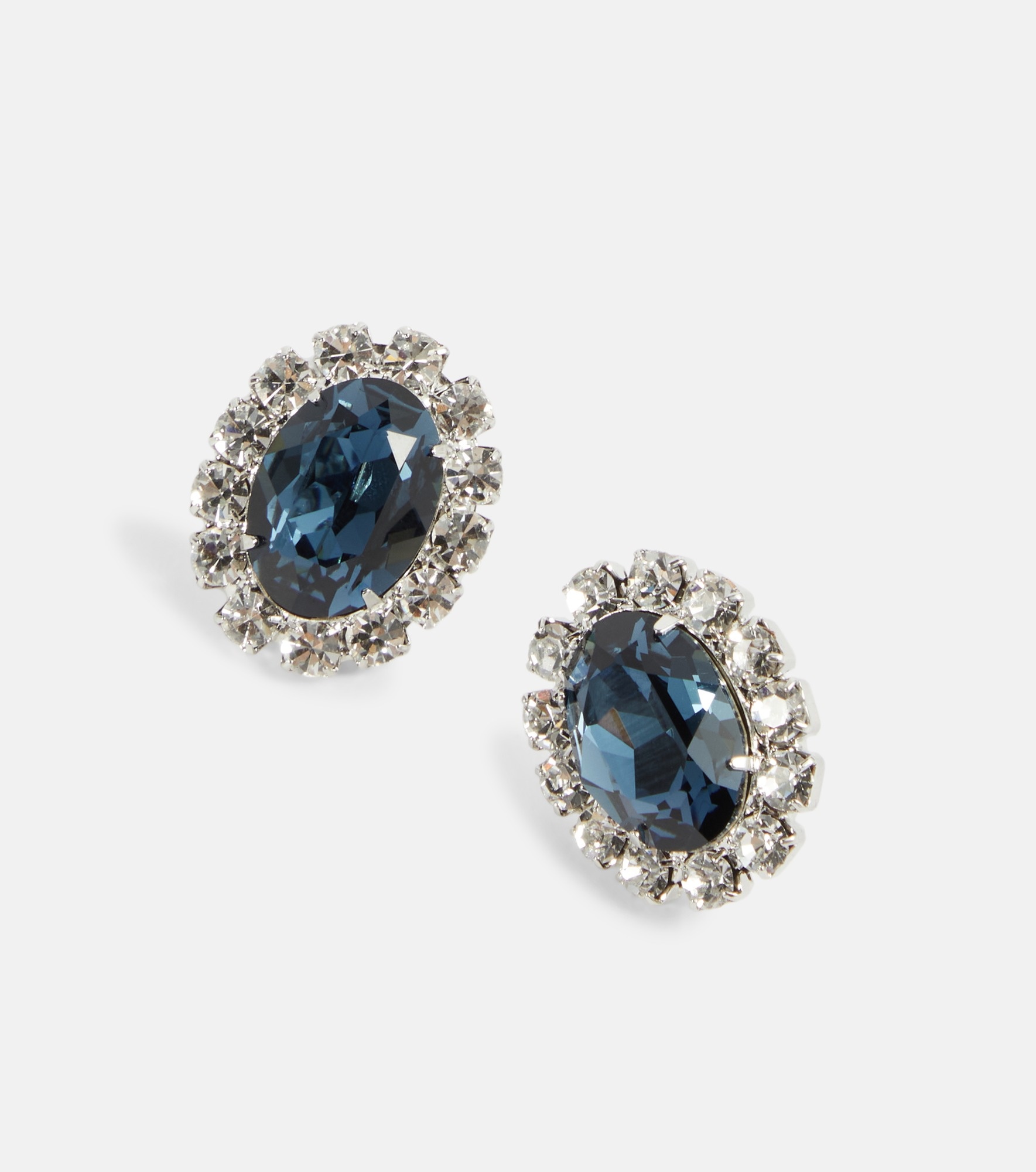 Diana crystal-embellished earrings - 4
