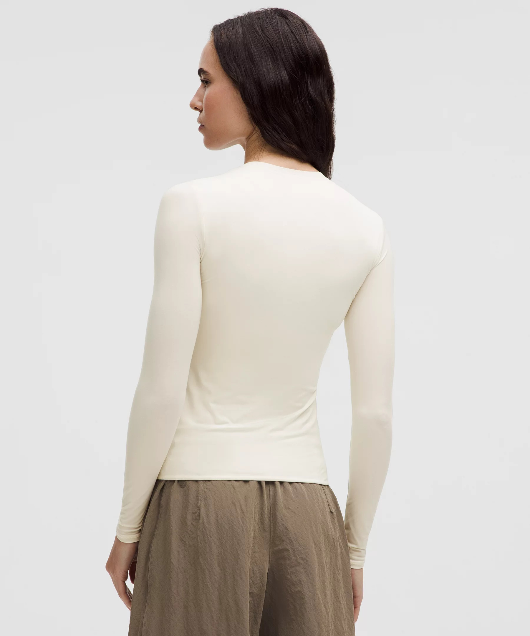 Wundermost Ultra-Soft Nulu Crewneck Long-Sleeve Shirt - 3