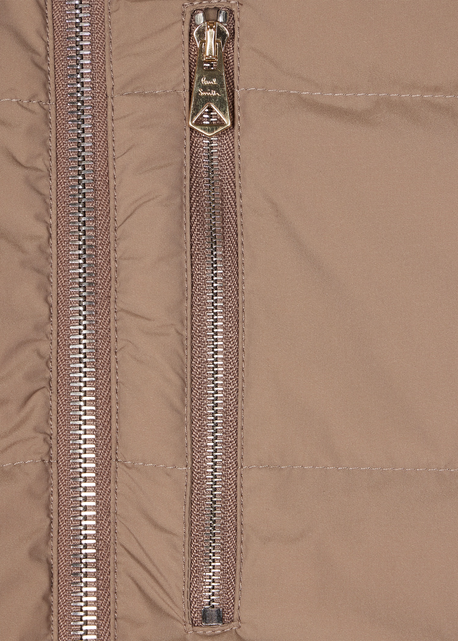 Taupe Hybrid Down Gilet - 3