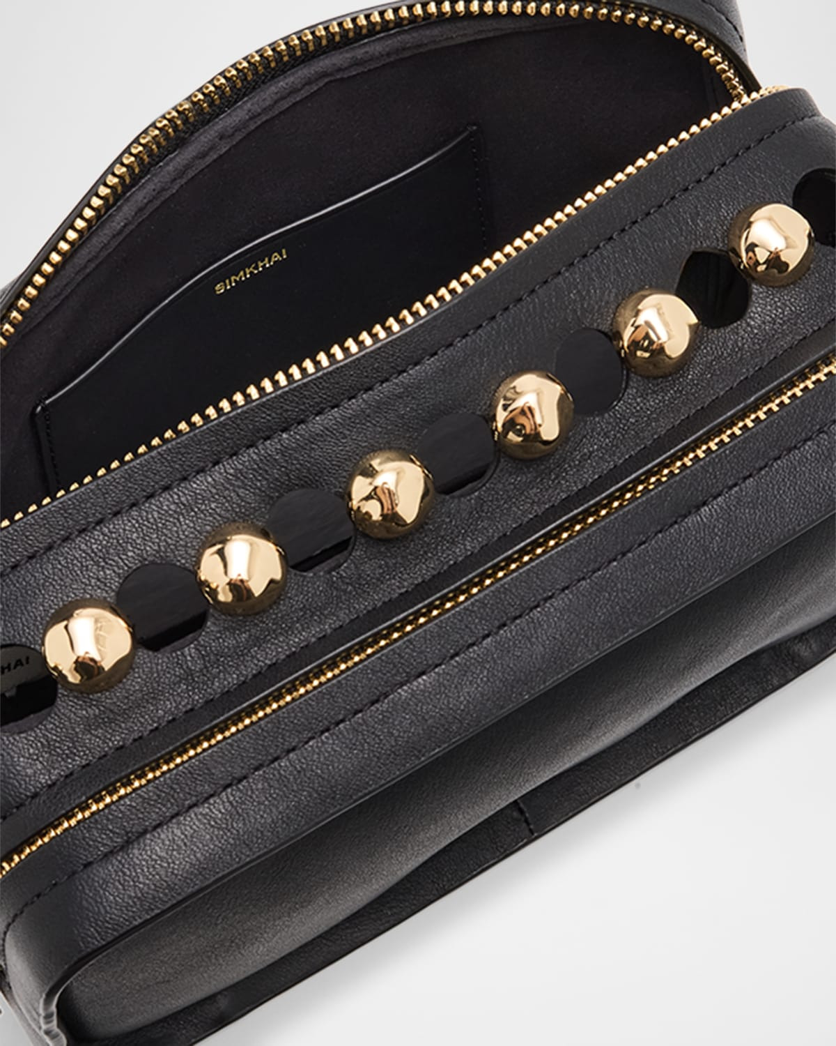 Amaya Studded Calf Leather Camera Bag - 4