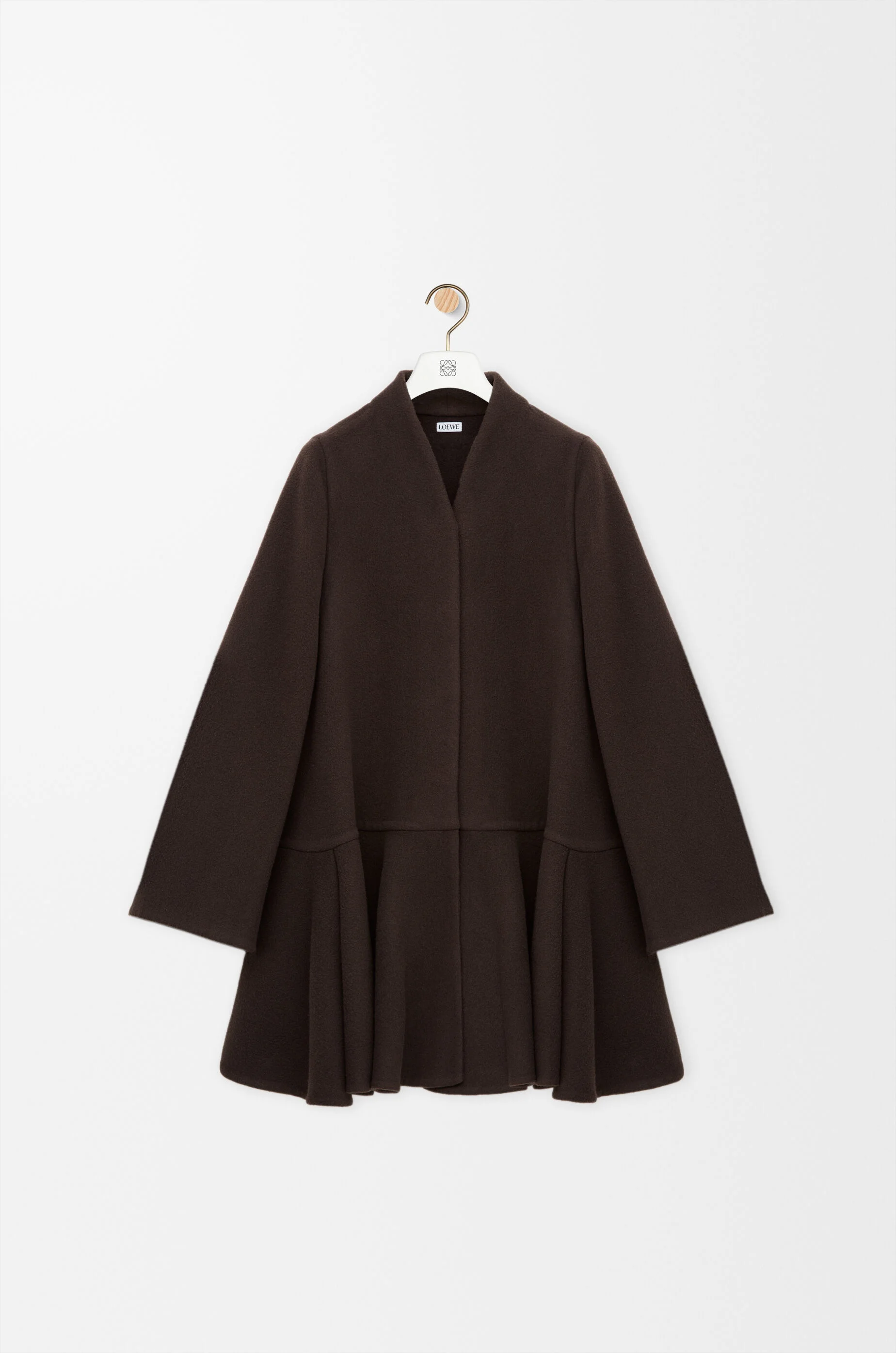 Short coat in wool and cashmere - 1