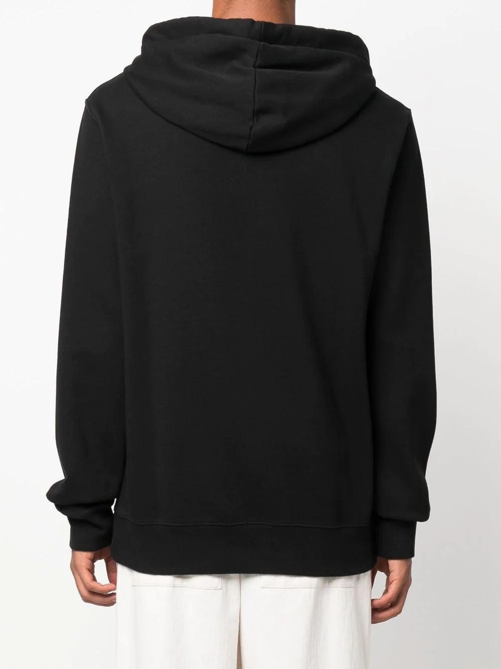 appliqué logo hoodie - 4