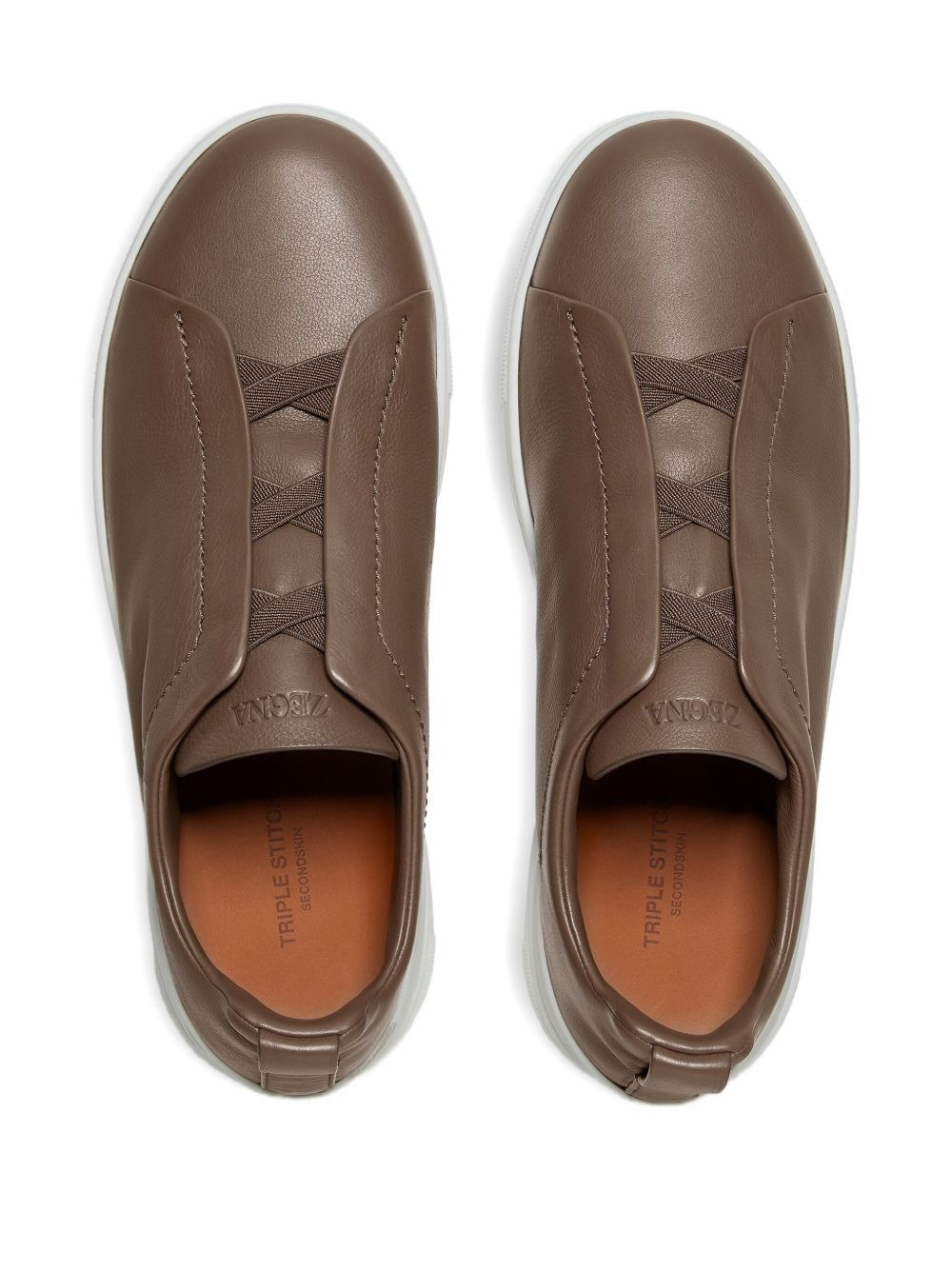 Triple Stitch™ Secondskin leather sneakers - 3