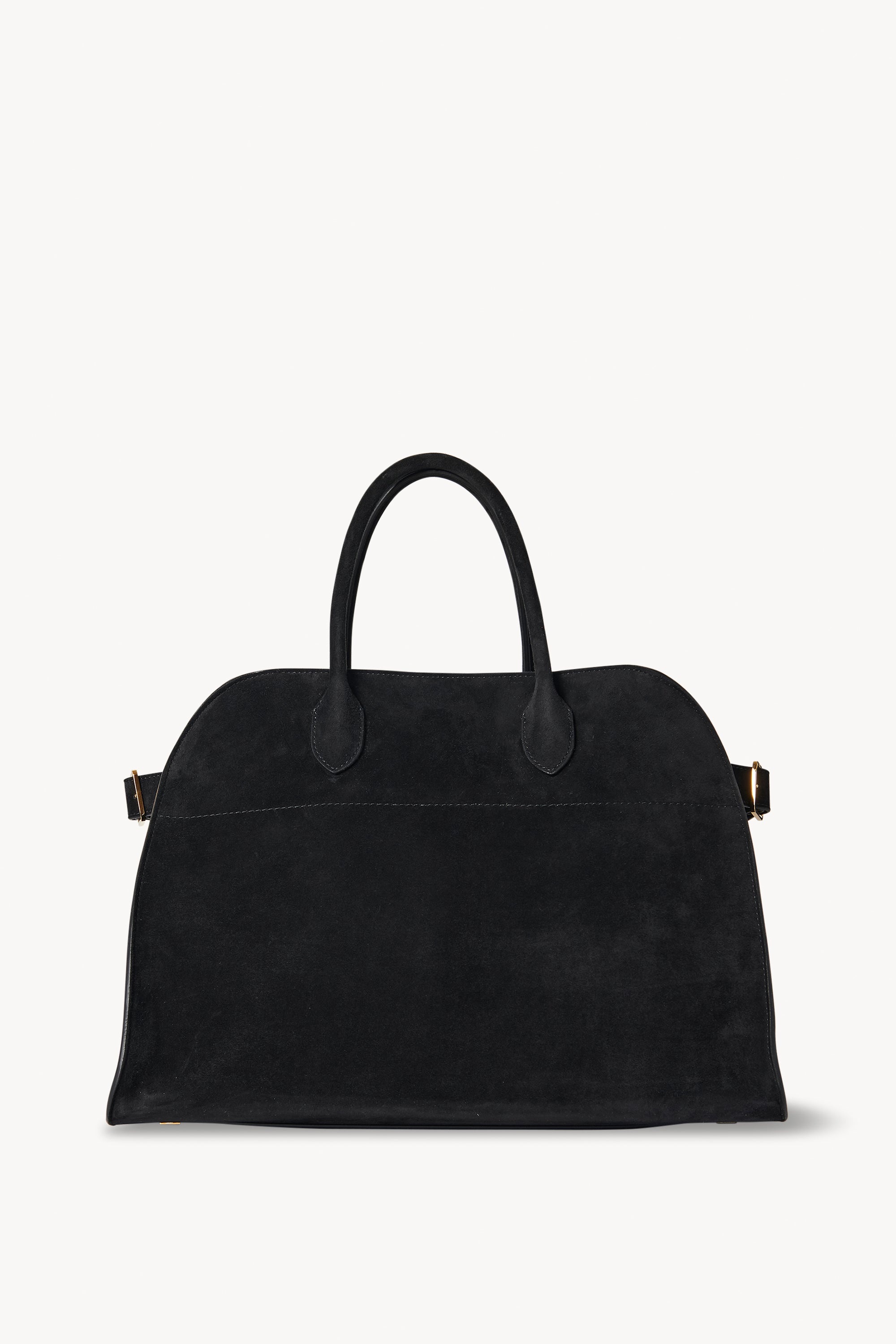 The Row, Soft Margaux 15 black leather bag