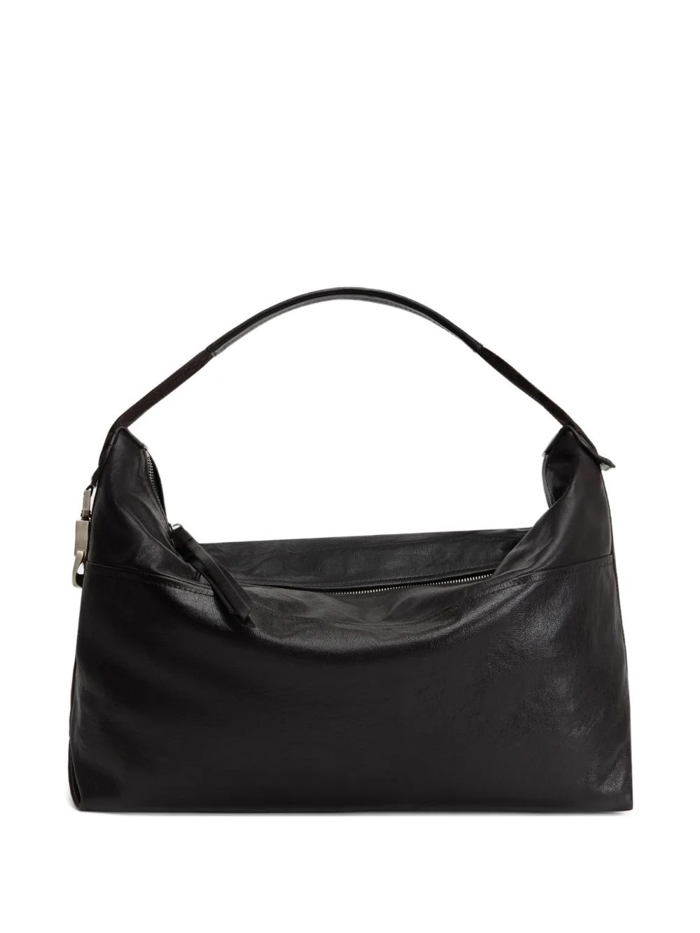 Berlingot leather zip shoulder bag - 1