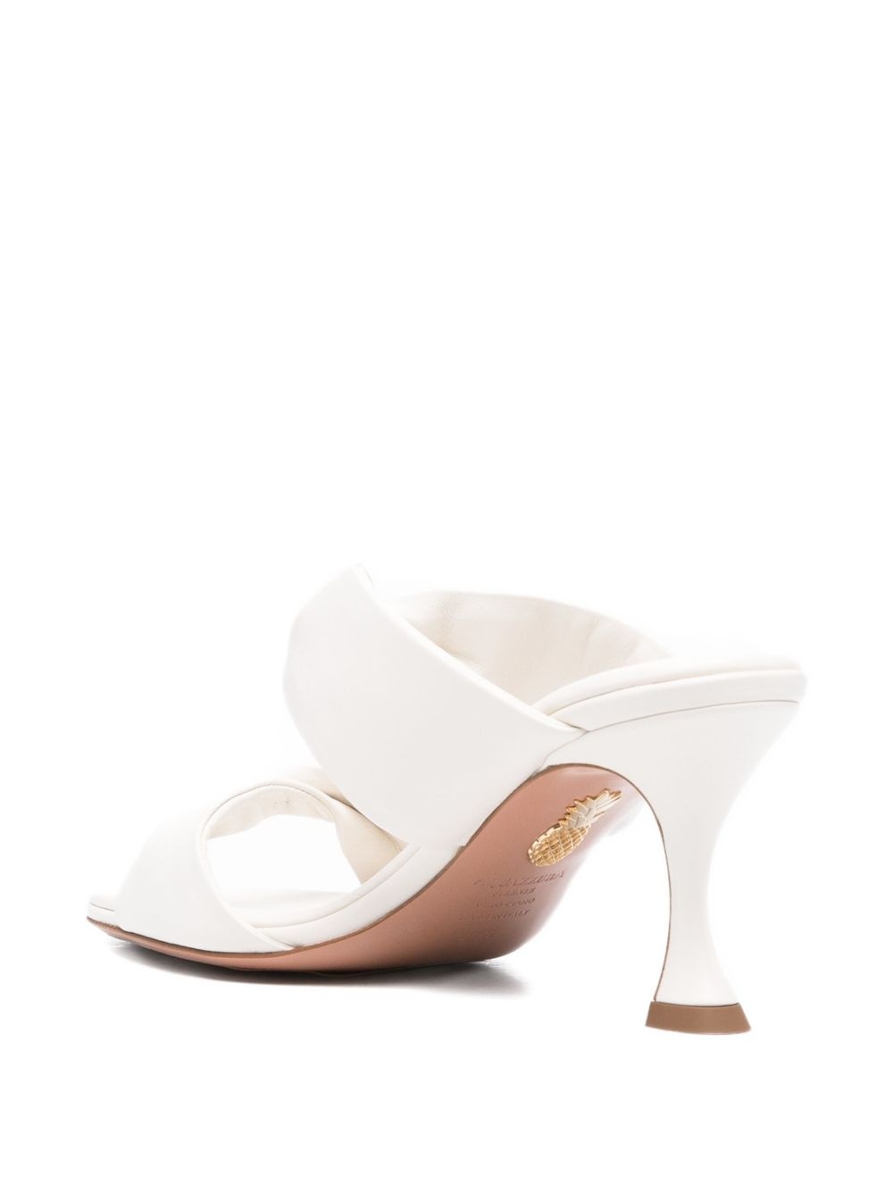80mm Twist leather sandals - 3