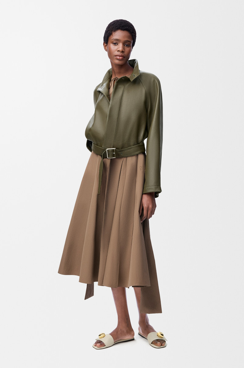 Loewe Wrap dress in cotton outlook