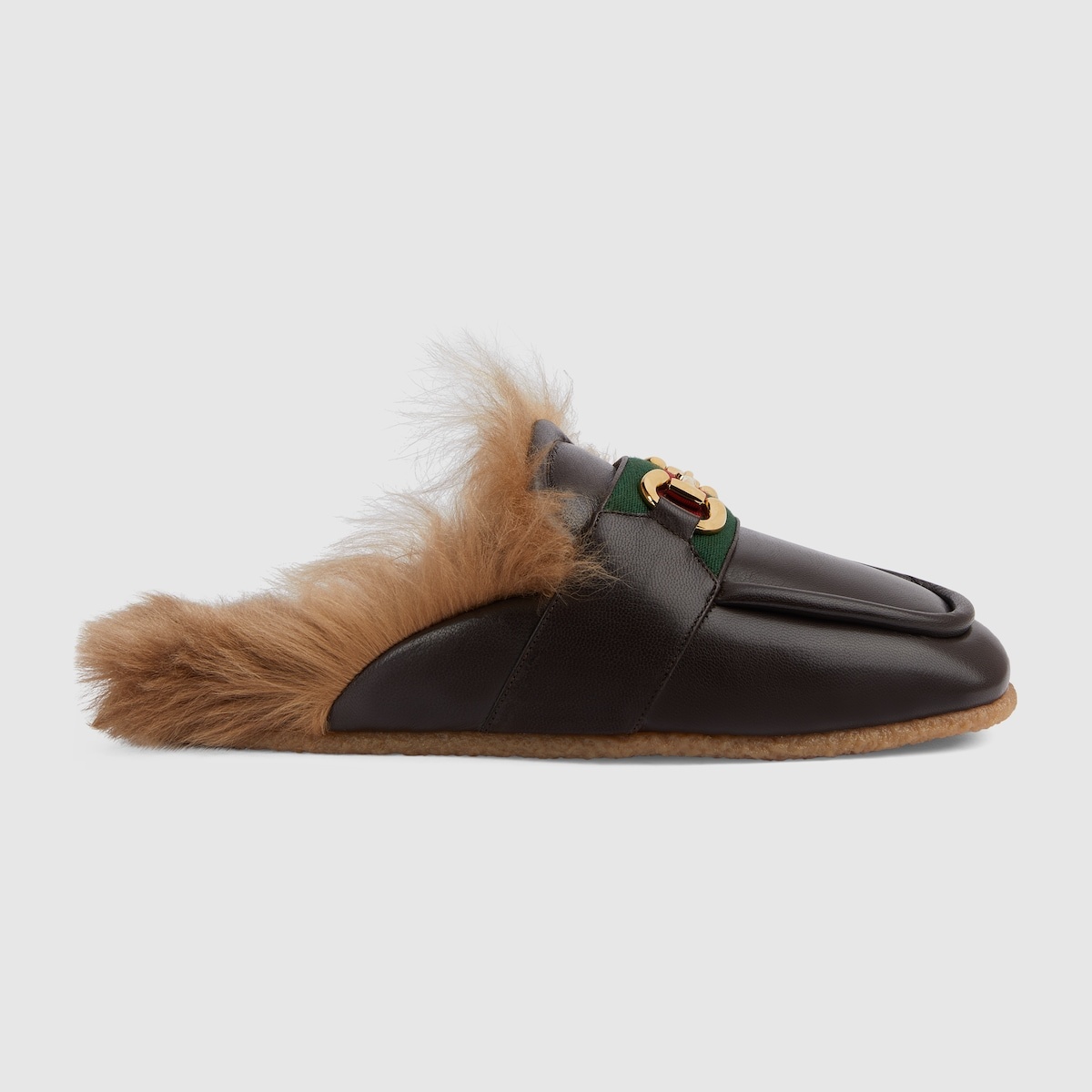 GUCCI Men's slipper with Horsebit | REVERSIBLE