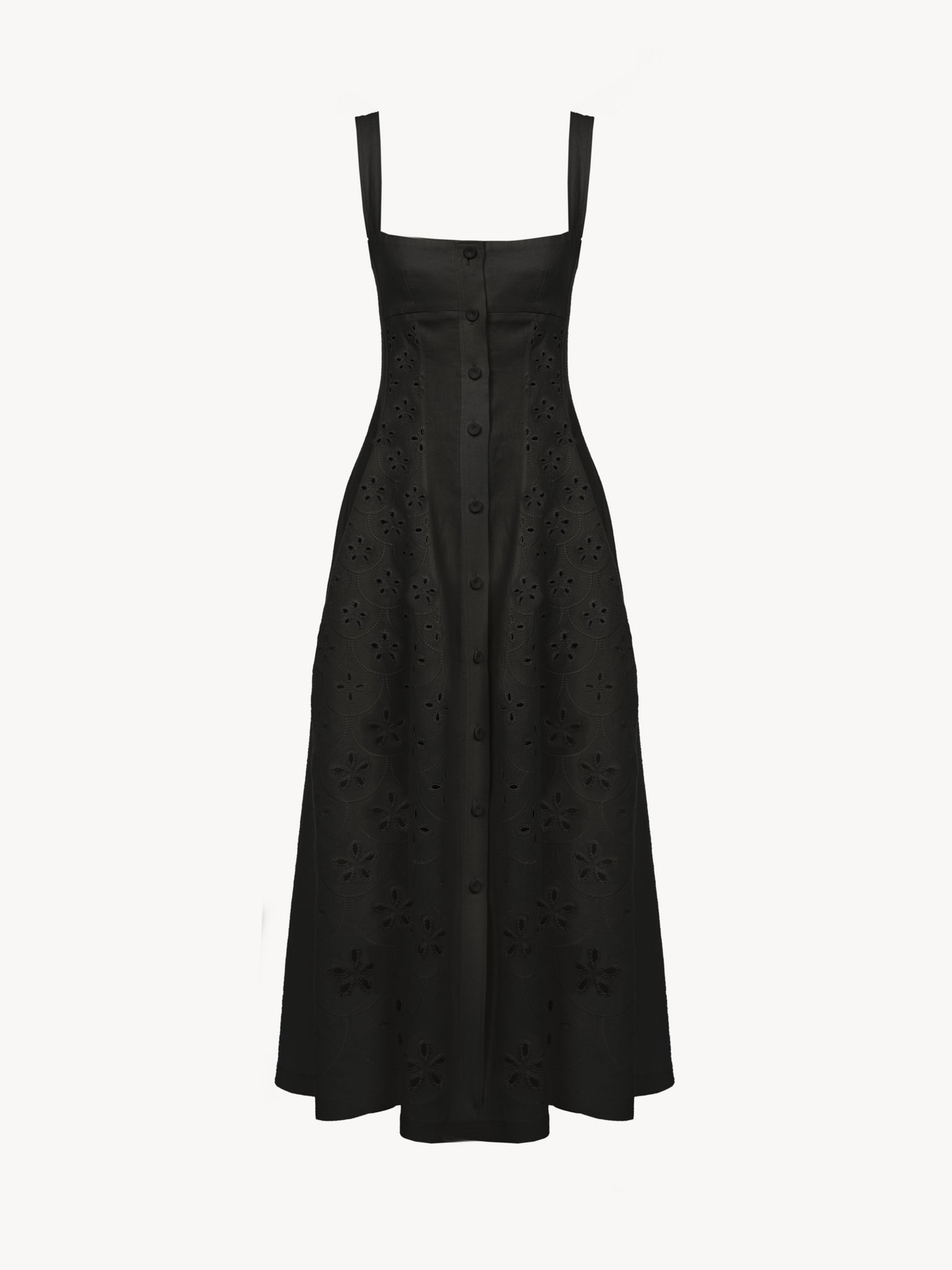 SLEEVELESS MIDI DRESS - 3