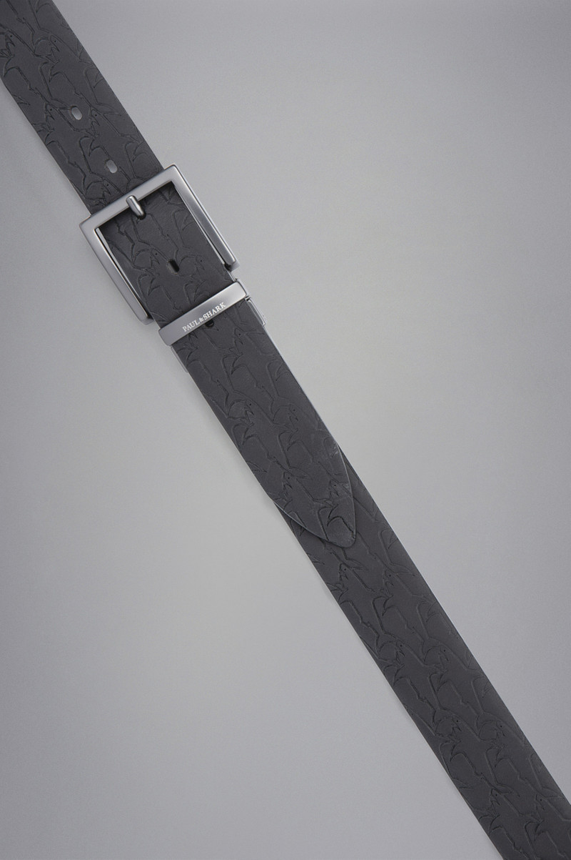 Paul & Shark REVERSIBLE LEATHER BELT outlook