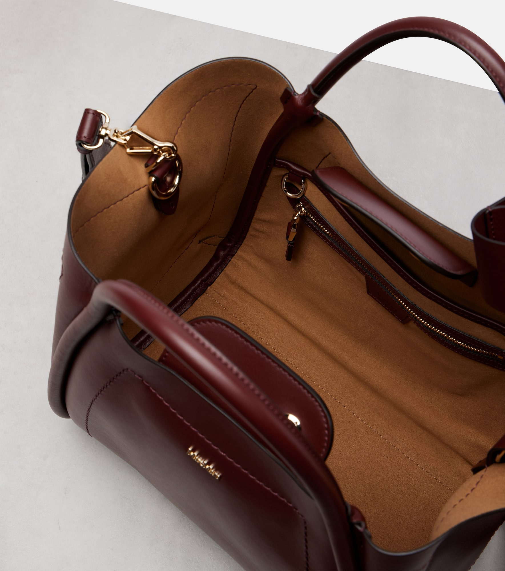 Marin Medium leather tote bag - 3