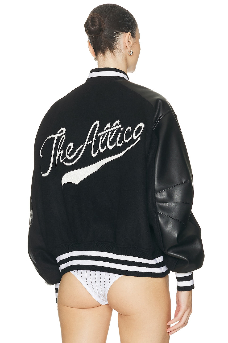 Letter Bomber Jacket - 3