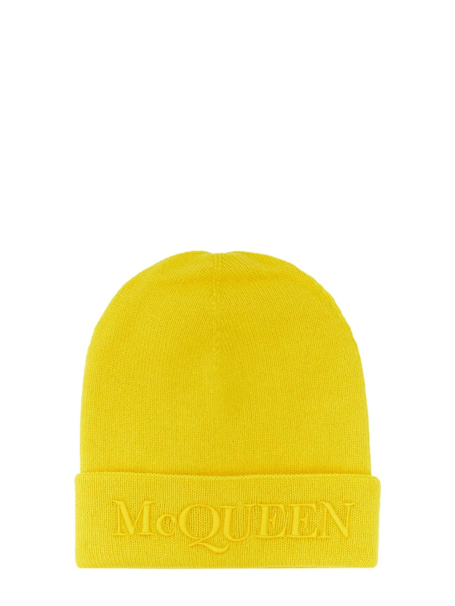 Alexander Mcqueen Men Hat With Logo - 1