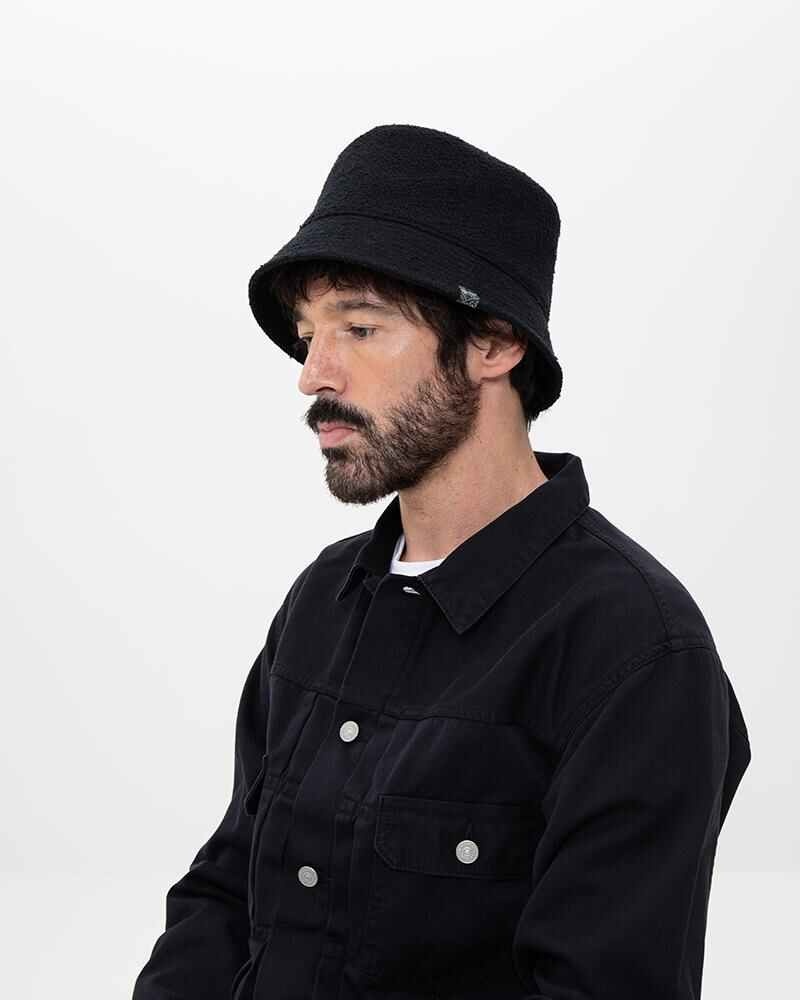 DOME BUCKET HAT BLACK - 4