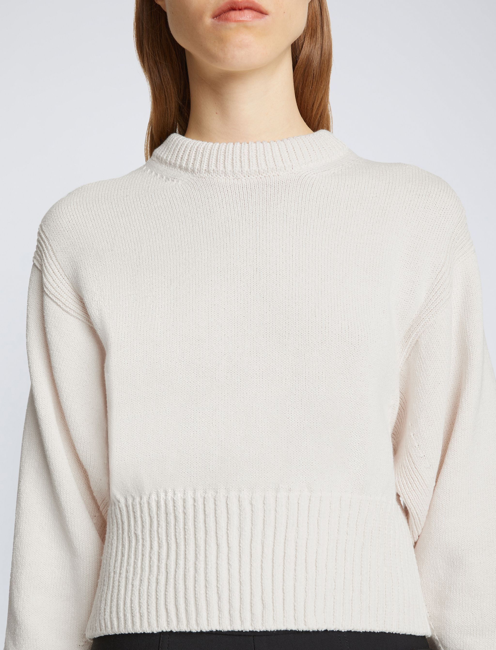 Textured Knit Sweater - 6