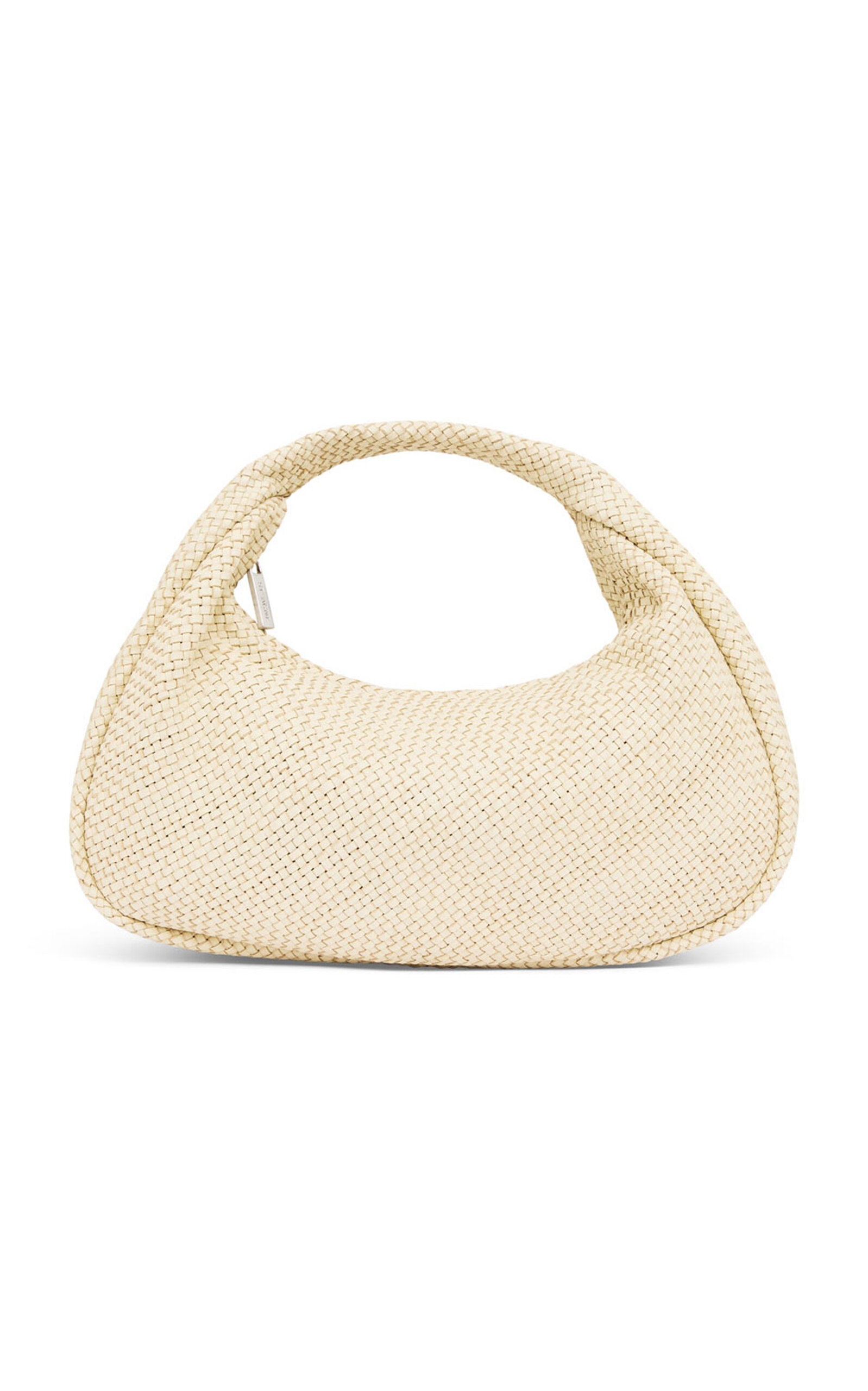 Woven Leather Bon Bon Bag yellow - 1