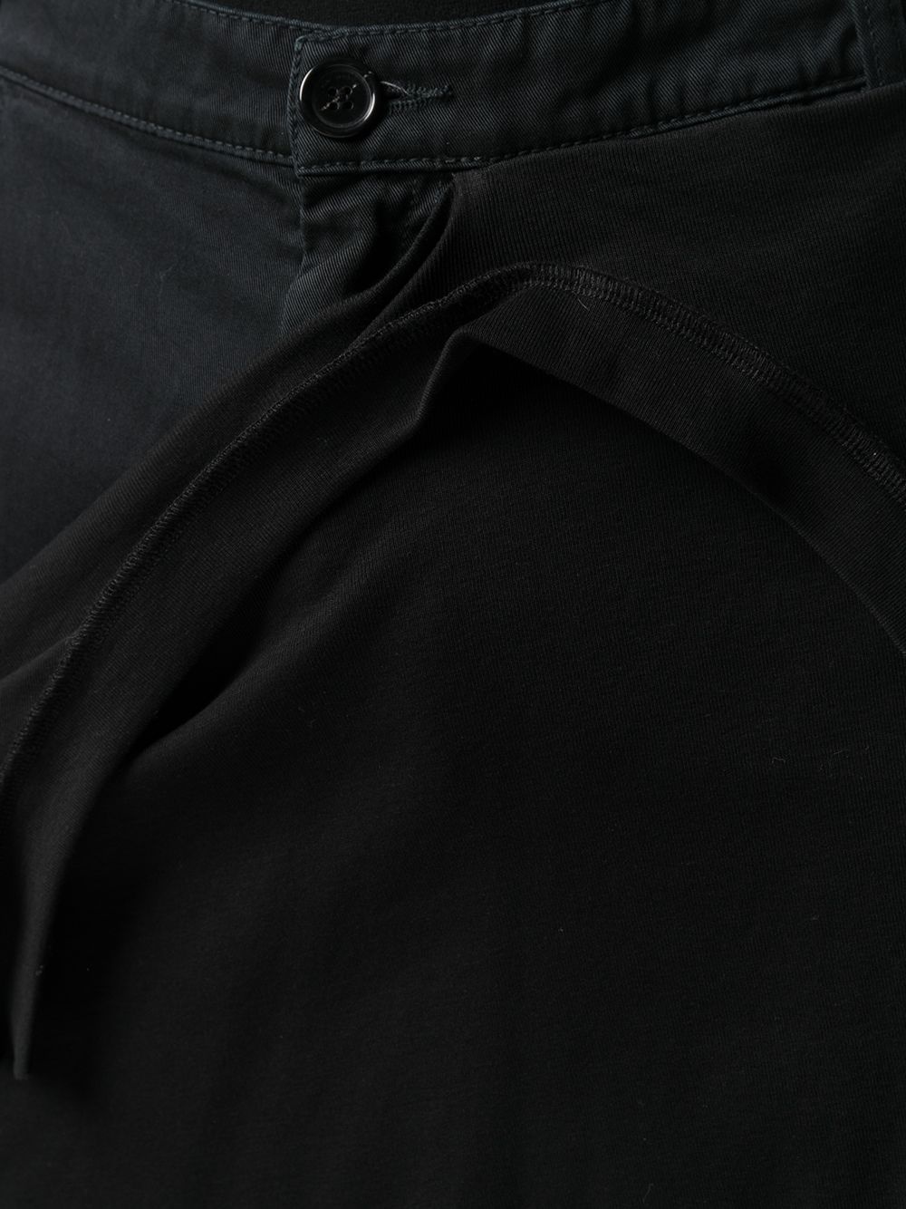 drape panelled chinos - 5