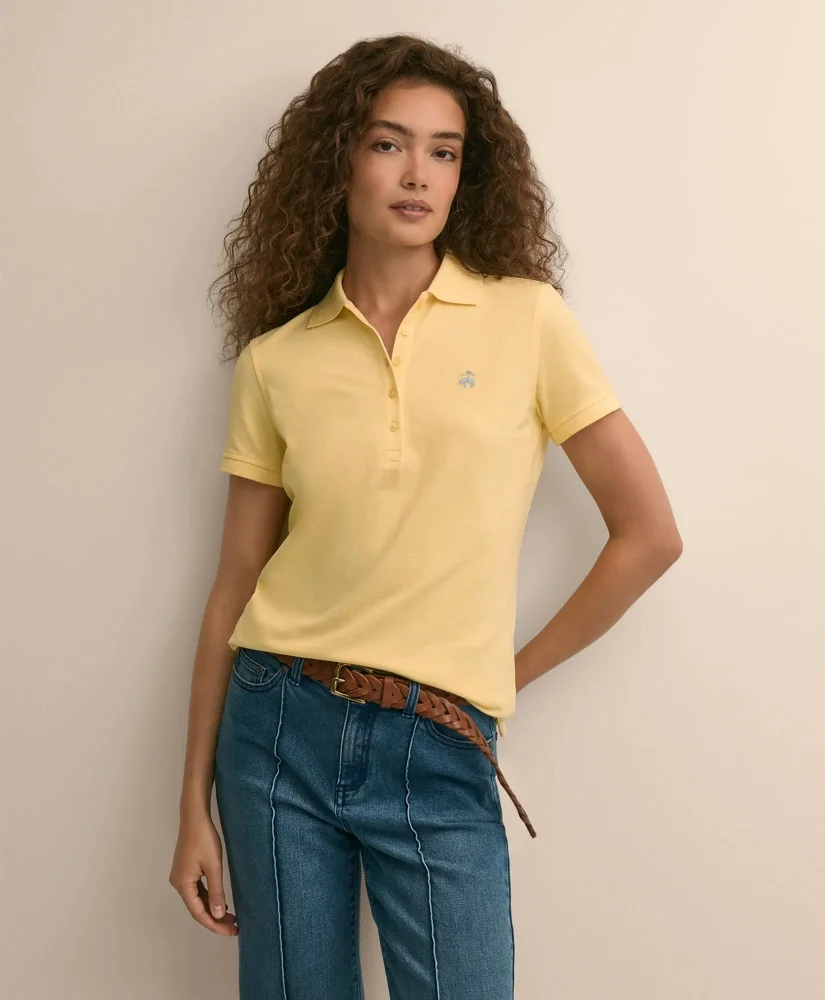 Supima® Cotton Pique Polo Shirt - 1