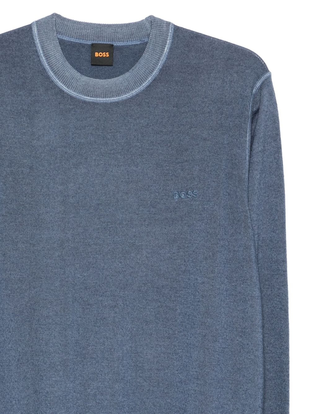 embroidered wool sweater - 3