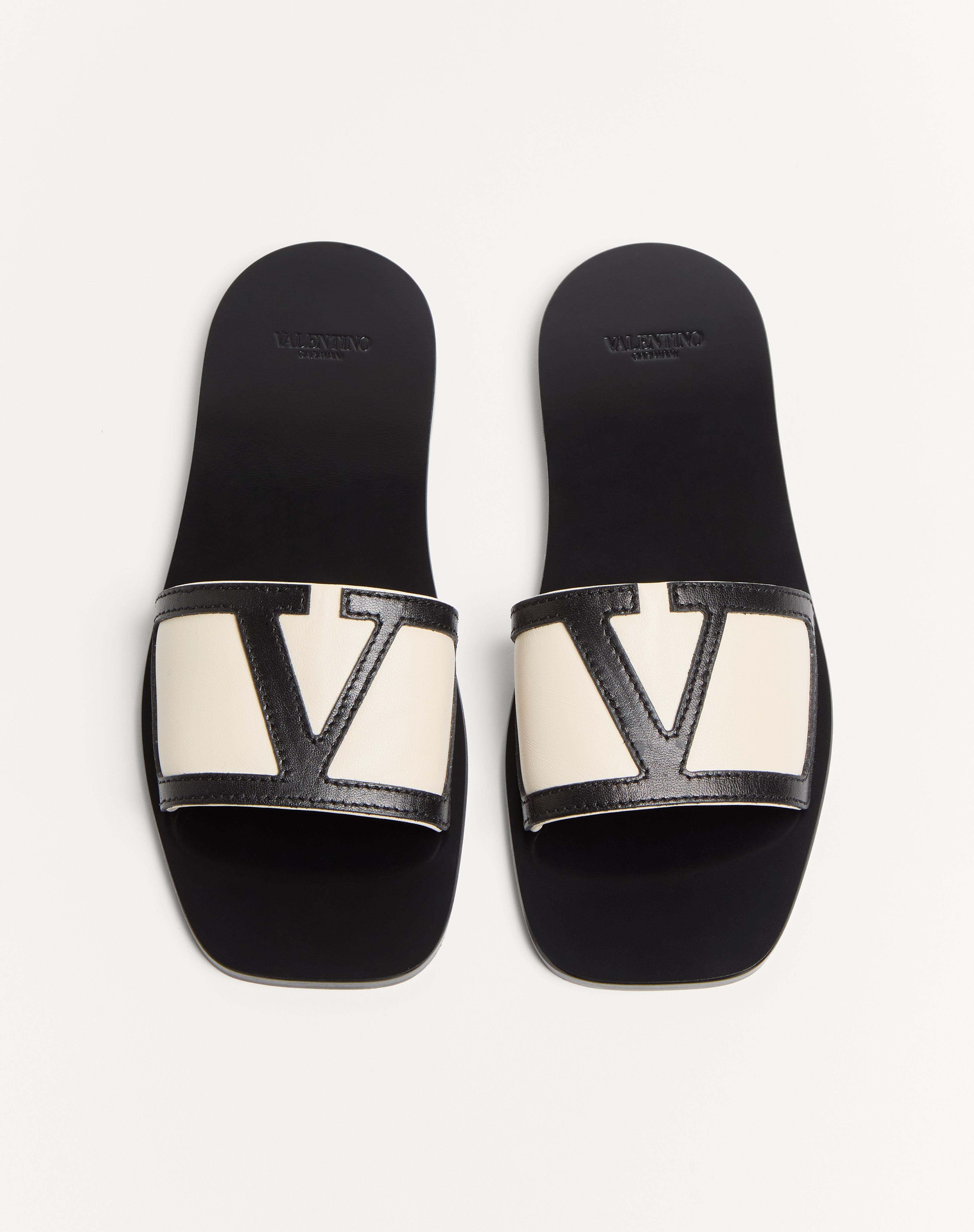 VIVA SUPERSTAR SLIDE SANDAL IN NAPPA LEATHER - 3