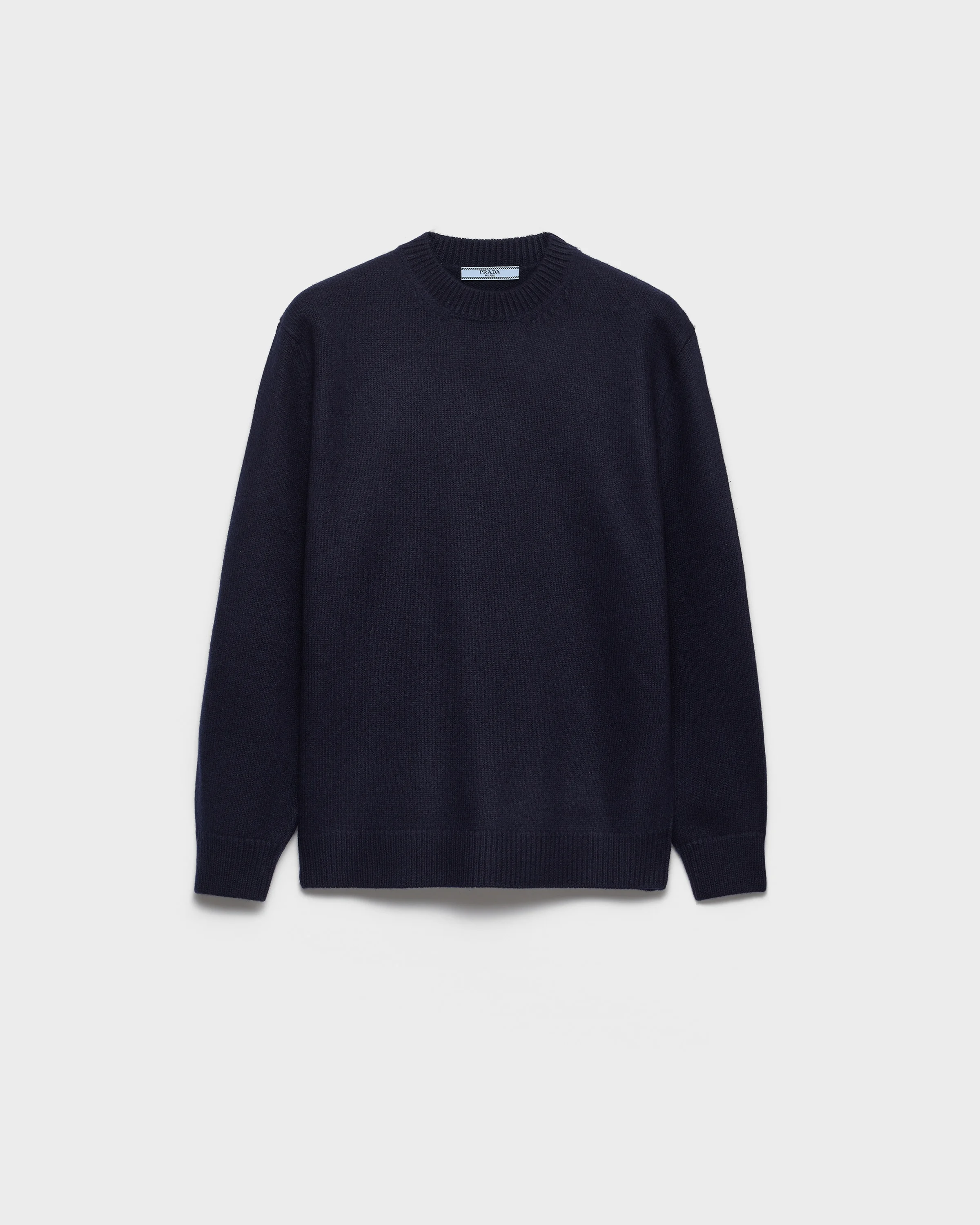 Wool and suede sweater - 1