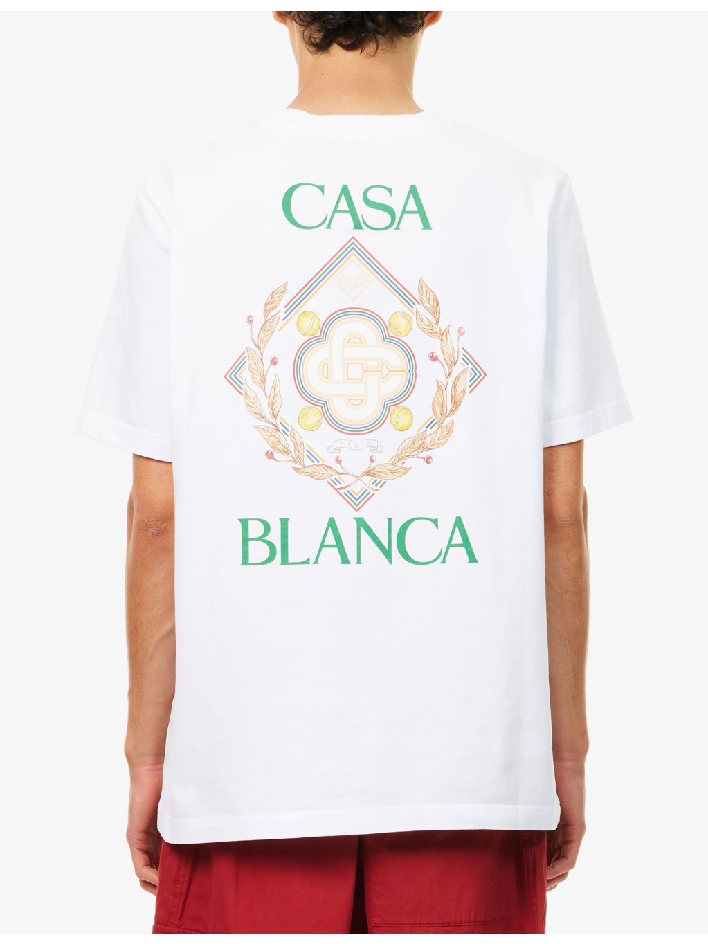 Championship Diamond Logo-Print Cotton-Jersey T-Shirt - 4