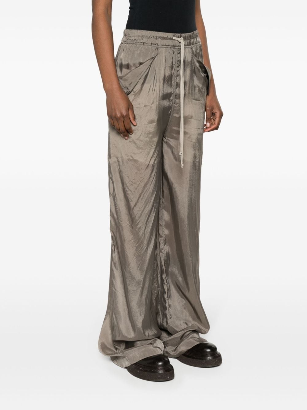 Lido drawstring wide-leg trousers - 3