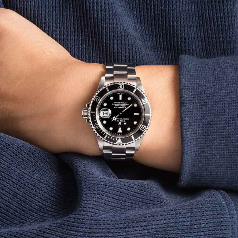 Rolex Submariner ref 16610 Black Dial - 5
